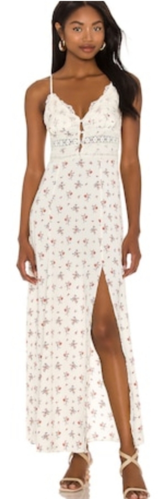 NEW Free People Floral boho Gypsy Maxi dress - Picture 5 of 7